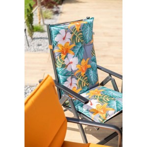Poduszka na fotel LIVING 5701 kwiaty