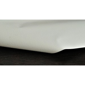 d-c-fix Folia samoprzylepna Uni Tłoczona Biała, 200x45cm, zbliżenie na fakturę skóry.