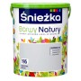 Wiadro szarej farby do ścian Śnieżka, Barwy Natury. Idealna do wnętrz.