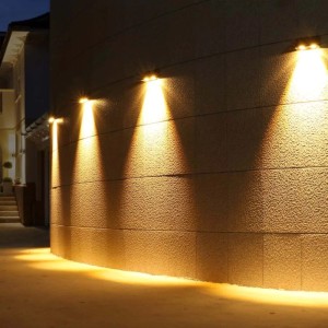 Düwi Kinkiet solarny HEBE 2x0,5W ciepła biel 40/50lm IP44 czarny