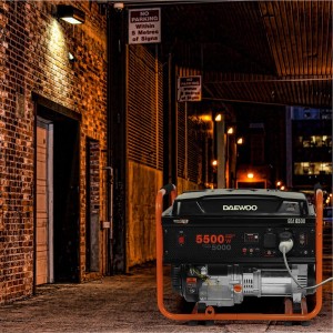 DAEWOO Agregat prądotwórczy benzynowy GDA 6500 5500W