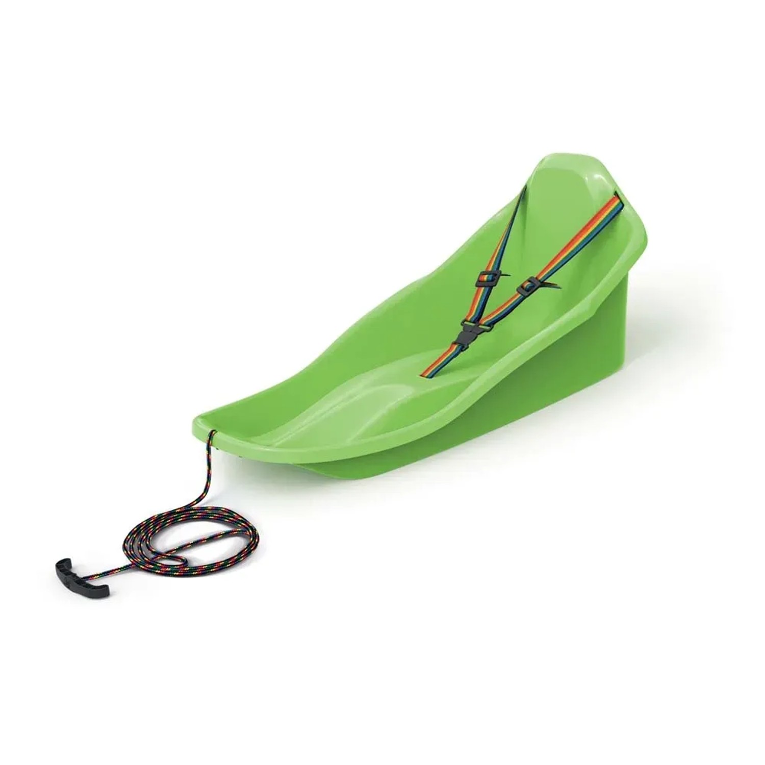 Prosperplast Sanki Topo z pasami zielone - 72 x 37 x 31 cm