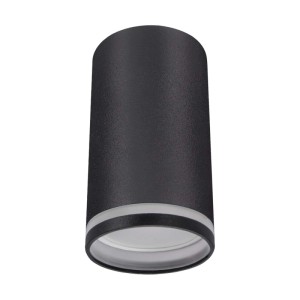 Struhm Lampa sufitowa tuba ZULA DWL BLACK 1xGU10 10x5,5cm czarna