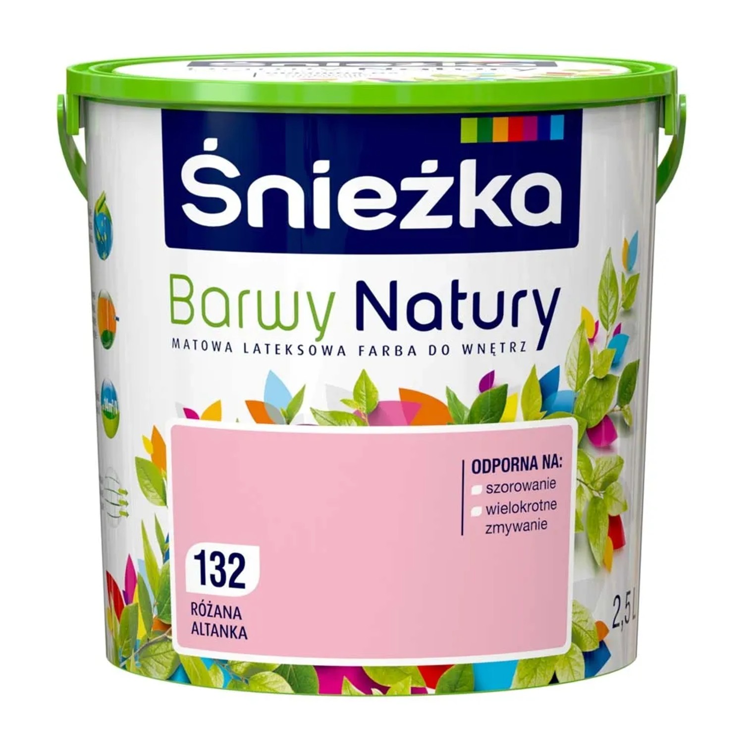 Farba Śnieżka Barwy Natury różana altanka 2,5 l