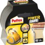 Pattex Power Tape, szara taśma tkaninowa, uniwersalna, wodoodporna i mocno klejąca.
