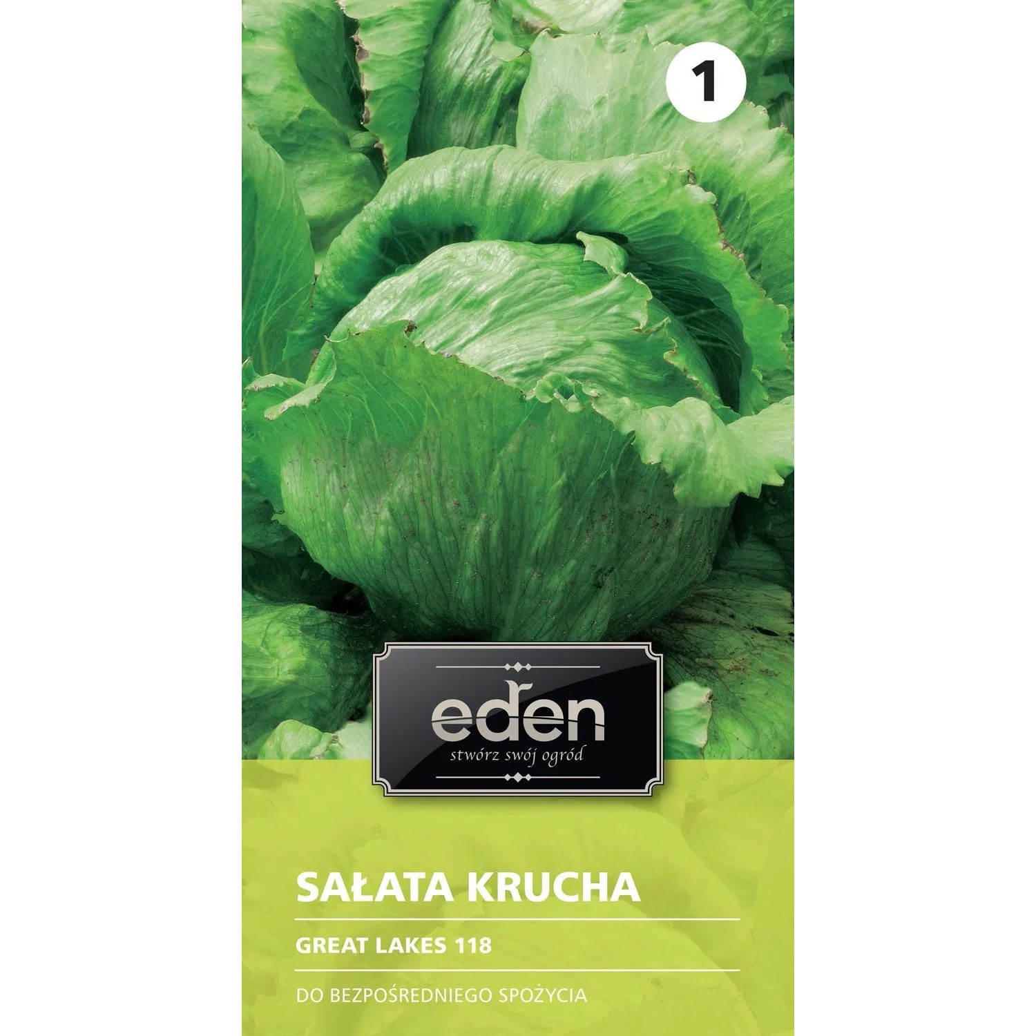 Sałata krucha lodowa Great Lakes - 0,1 g
