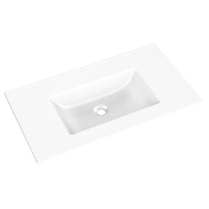 Biała umywalka nablatowa t.b.t. do szafek umywalkowych w sklepie internetowym OBI.