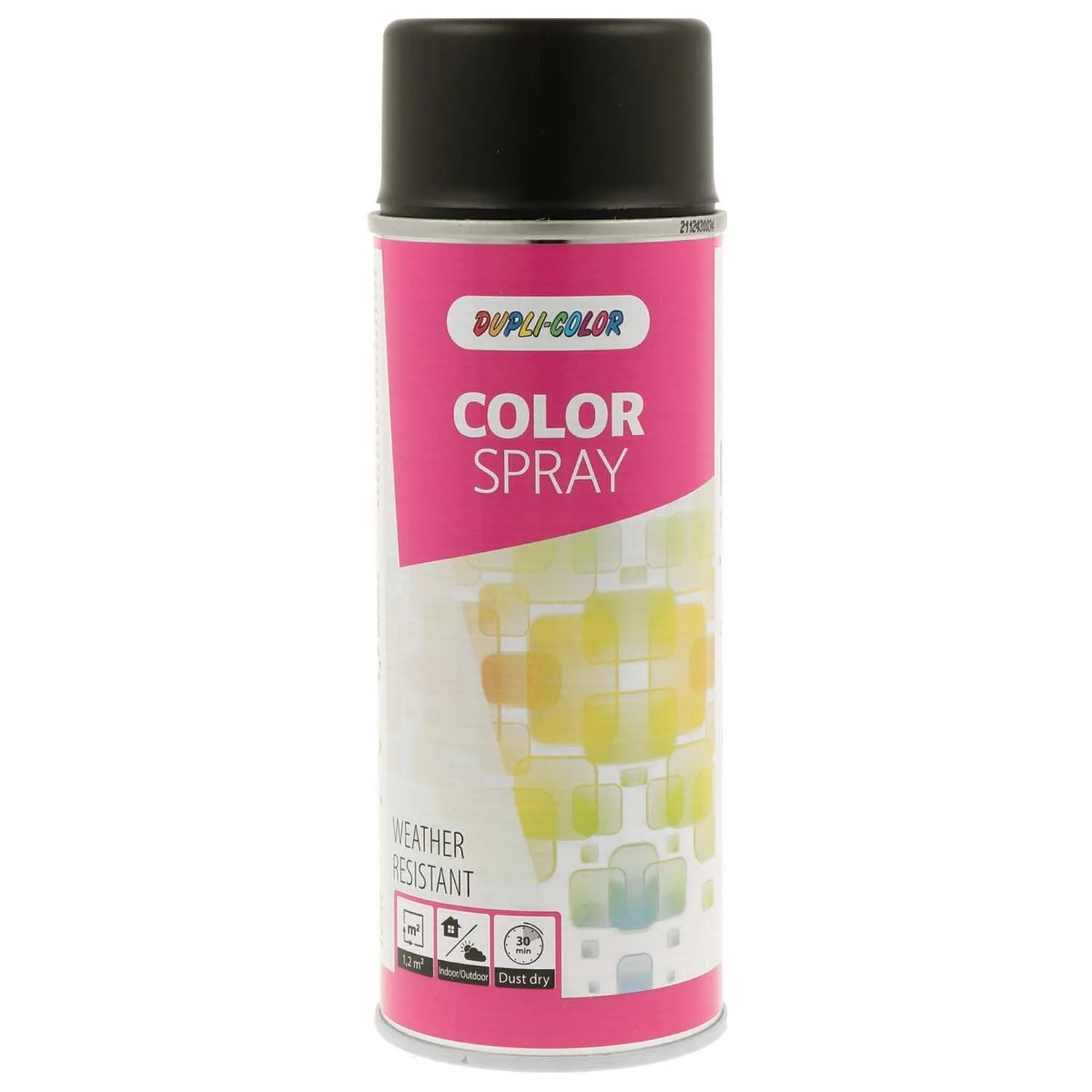 Dupli-Color Lakier ColorSpray czarny matowy 400 ml