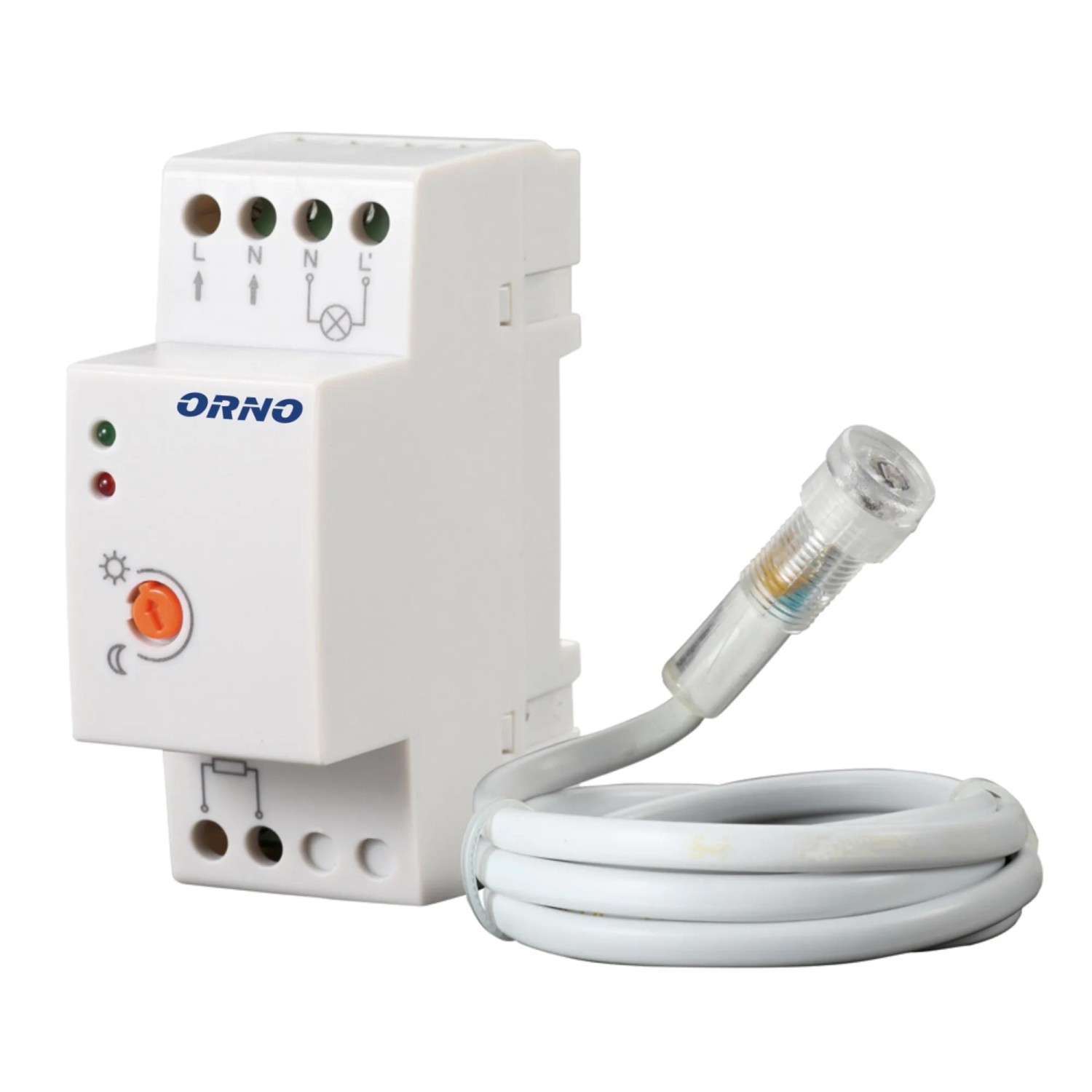 Orno Czujnik zmierzchowy OR-CR-219 z zewnętrznym sensorem 3000 W
