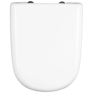 Deska WC Giralda biała wolnoopadająca 45x37x5