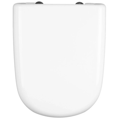 Deska WC Giralda biała wolnoopadająca 45x37x5