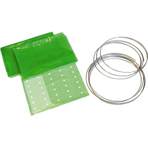 Tunel foliowy 1,2x3m z zieloną folią i stalowymi łukami do ogrodu.