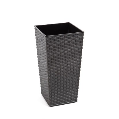 Osłonka Finezja rattan grafit met 30cm