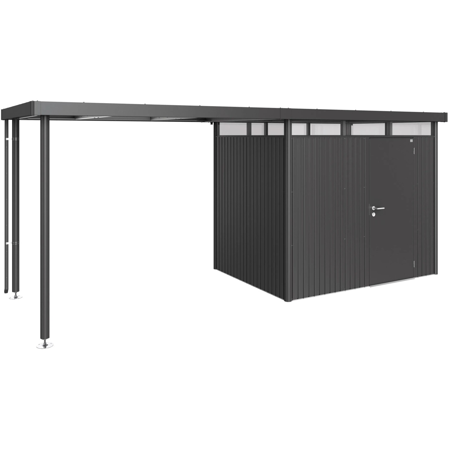 Biohort Dach boczny rozm. L do altany ogr. HighLine H2 ciemnoszary metalik