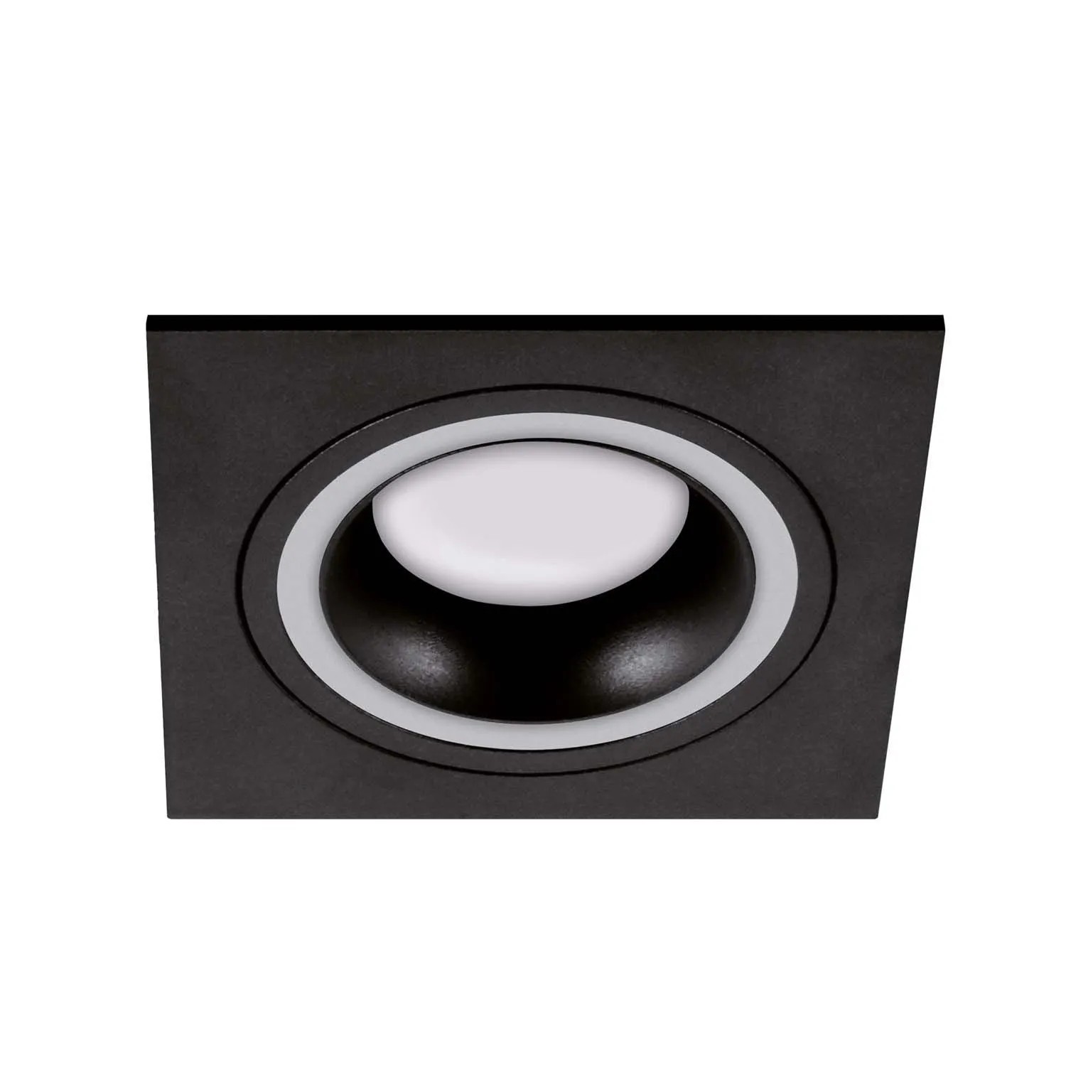Struhm Lampa podtynkowa INDI D SMALL 1xGU10/MR16 35W 9,3x9,3cm czarna