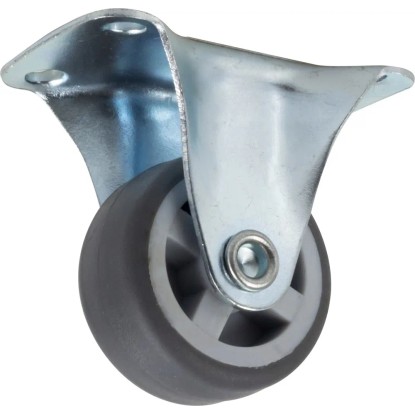 Domino Koło z płytką stałą 32mm 12kg guma