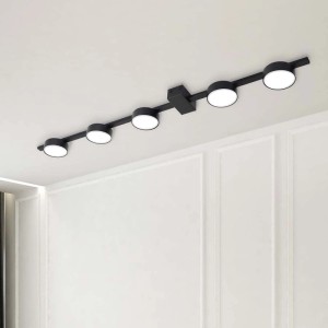 Goldlux Lampa ścienno-sufitowa LED JOY 5xGX53  max. 10W LED czarna