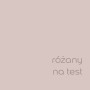 Próbka koloru różowej farby do ścian t.b.t. Idealna do kolorowych ścian.