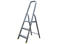 Metalkas Drabina aluminiowa 3-stopniowa 120 kg Metalkas Drabina aluminiowa 3-stopniowa 120 kg