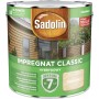Puszka impregnatu do drewna Sadolin Classic, bezbarwny, do użytku zewnętrznego. Ochrona drewna do fasad i ogrodzeń.