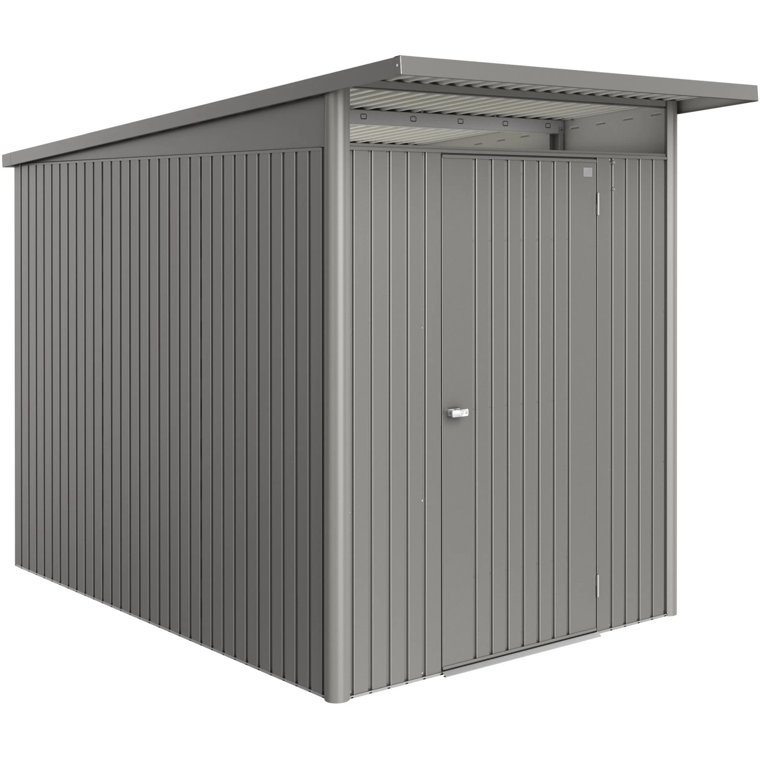 Biohort Metalowa altana AvantGarde ECO A3, drzwi standard, szary kwarc. metalik