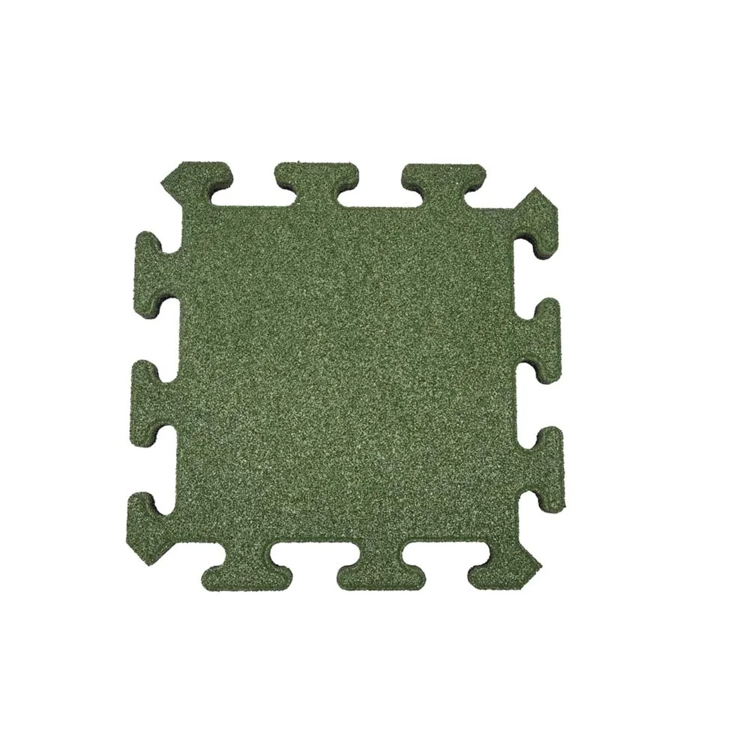 Puzzle gumowe zielone - 50 x 50 x 5 cm