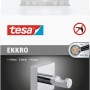 Tesa Ekkro chromowany haczyk na ręcznik do montażu na ścianie bez wiercenia.