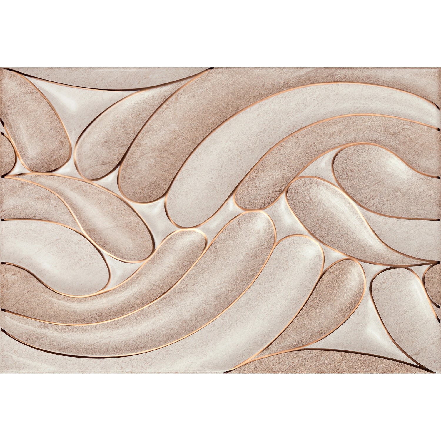 Dekor Navara Beige 25 x 36 cm