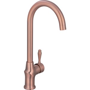 t.b.t. Bateria jednouchwytowa w kolorze miedzi do kuchni lub łazienki.