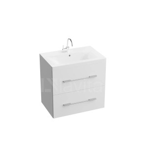 Domino Umywalka Apulia 60 PR wpuszczana czarna 61x39x17