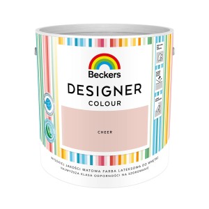 Wiadro z farbą Beckers Designer Colour "Cheer", do wnętrz.