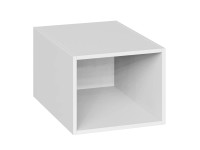 Nadstawka biała 37,6 x 32 x 58 cm Garderoby/Szafy Modułowe