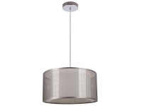 Reality Lampa wisząca MARTINA 1x60W E27 śr. 40 cm szara