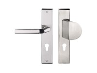 Metal-Bud Klamka zewnętrzna Zeus z pochwytem na wkładkę prawa nikiel szczotkowan