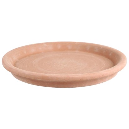 Podstawka terakotowa jasno-pomarańczowa - 20 cm