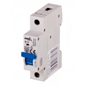 Wyłącznik nadprądowy do ochrony obwodów elektrycznych.