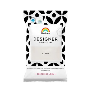 Saszetka z farbą do ścian "Straw" Beckers, kolekcja Designer. Tester koloru.