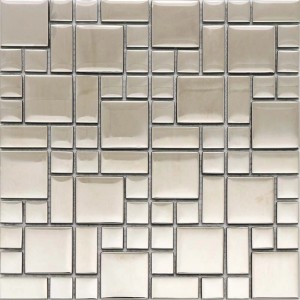 Błyszcząca mozaika t.b.t. w różnych rozmiarach do ścian i podłóg.