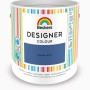 Puszka z farbą Beckers Designer Colour Marina Blue, niebieska farba do ścian wewnętrznych.