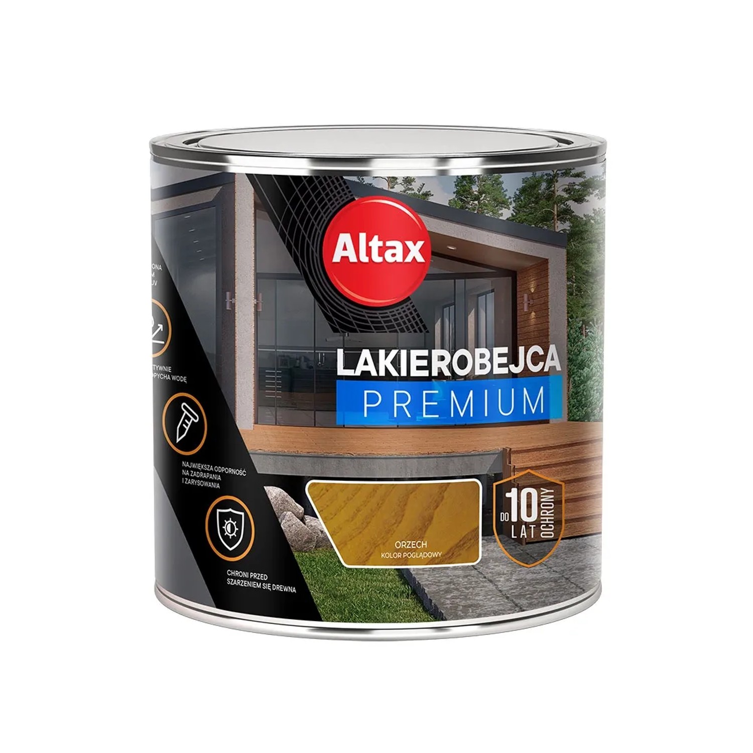Altax Premium Lakierobejca 0,25l orzech