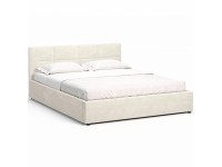 Łóżko tapicerowane Mika 160 x 200 beżowe Łóżko tapicerowane Mika 160 x 200 beżowe