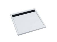 Schedpol Brodzik kwadratowy Nova 90 akryl biało czarny Schedpol Brodzik kwadratowy Nova 90 akryl biało czarny