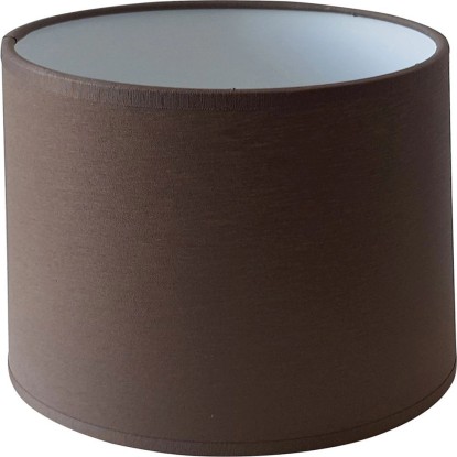 TK Lighting Abażur CHINTZ walec brązowy śr. 20 cm