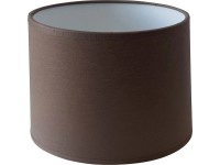 TK Lighting Abażur CHINTZ walec brązowy śr. 20 cm