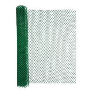 Zielona rolka t.b.t. do ogrodzeń ogrodowych i jako pomoc dla roślin pnących.