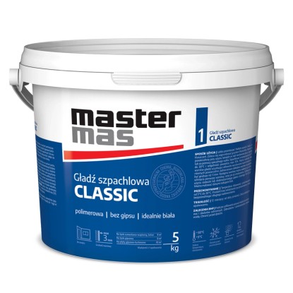 MasterMas gładź szpachlowa Classic 5 kg