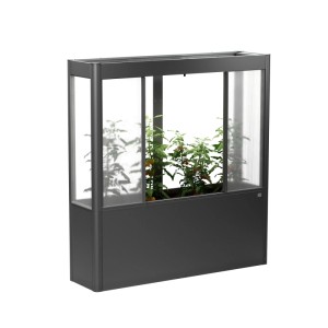 Biohort Florentina szklarnia do podwyższonej grządki, 2x1 m, ciemnoszary metalik. Akcesoria do podwyższonych grządek.