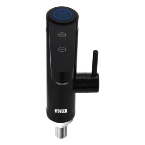 Noveen Przepływowy podgrzewacz wody czarny nablatowy dotykowy