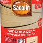 Puszka impregnatu do drewna Sadolin Superbase Pro, bezbarwny, do ochrony i pielęgnacji drewna.