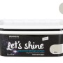 Wiadro farby efektowej "Let's Shine" Primacol w kolorze szarym.